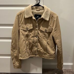 Sherpa Lined Corduroy Jacket
